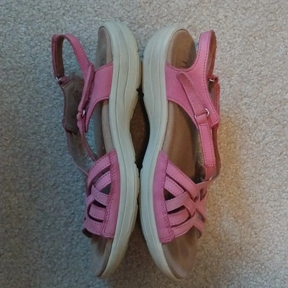 Hotter Comfort Concepts Dusty Rose Color Sandals - Picture 3 of 5